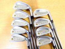 ■HONMA ホンマ レディース アイアン/ウェッジ LB280 黒モグラ カーボン FLEX:L ＃4～11.SW 現状品＠140_画像1