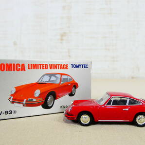 TOMYTEC TOMICA トミカ リミテッド ヴィンテージ LV-93a ポルシェ 912 1965年式 赤 レッド ミニカー @送料520円(4)の画像1