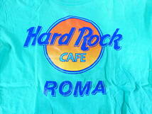 ☆ Hard Rock Cafe ROMA ロゴTシャツ コットン XL ハードロックカフェ ＠送料520円_画像3