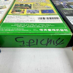 ♪【中古】Nintendo スーパーファミコン 箱 説明書 付き ソフト 10本 まとめ 任天堂 スーファミ カセット 動作未確認 ＠80(4)の画像3