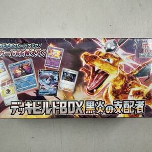 ♪【未開封】ポケモンカードゲーム スカーレット&バイオレット デッキビルドBOX 黒炎の支配者 10パック入り @60(4)の画像1