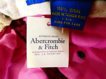 ◇ABECROMBIE & FITCH アバクロンビー＆フィッチ メンズキャップ ワッペン ダメージ加工 タグ付き 未使用長期保管品 ③ ＠60_画像8