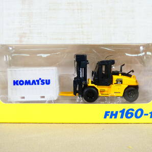 KOMATHU コマツ FH160-1 FORKLIFT フォークリフト 株主優待 ミニカー オリジナルミニチュア 非売品 ＠送料520円(4-2)の画像1