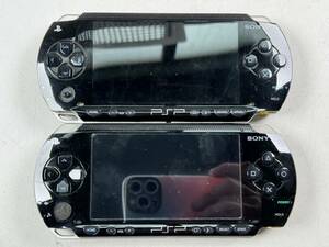 ♪【中古】PSP 本体 2台 まとめ PlayStation Portable プレイステーションポータブル 動作未確認 ＠60(4)
