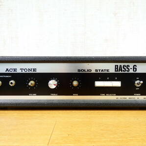 ACE TONE ベースアンプ SOLID STATE BASS-6 音響機器 機材 ※現状渡し/音出しOK！ @120 (4)の画像1