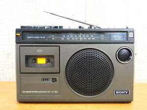 SONY ソニー CF-1980 カセットテープレコーダー ラジカセ オーディオ ※ラジオOK ジャンク@100(4)