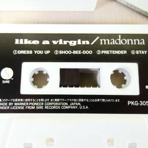 Madonna マドンナ 「 Like A Virgin 」 カセットテープ PKG 3056 @送料370円 (4)の画像5