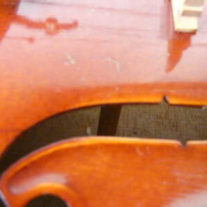 【USED!SUZUKI VIOLIN バイオリン No.330 Size:4/4★スズキ/弓：T.SUGITO/ケース付き/Anno1978 ※現状品＠120（4）】の画像4