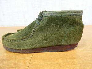 ☆S）Clarks UK8G Wallabee ワラビー カーキ クラークス ＠80