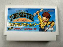 ♪【中古】Nintendo ファミリーコンピュータ 箱付き ソフト スクウェアのトム・ソーヤ 任天堂 ファミコン カセット 動作未確認 ＠送370(4)_画像3