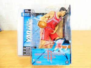 S) 新品未開封！ McFARLANE マクファーレン NBA フィギュア「 YAO MING ヤオ・ミン / HOUSTON ROCKETS 」 @80 (F4-22)