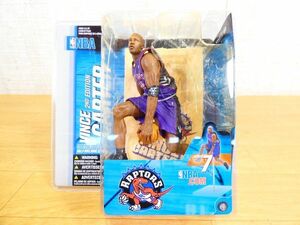 S) 新品未開封！ McFARLANE マクファーレン NBA フィギュア「 VINCE CARTER ヴィンス・カーター / RAPTORS 」 @80 (F4-19)