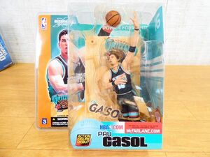 *S) new goods unopened! McFARLANEmak fur Len NBA figure [ PAU GASOLpau*gasoru/ GRIZZLIES ] @80 (F4-16)