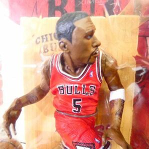 ★S) 新品未開封！ McFARLANE マクファーレン NBA フィギュア「 JALEN ROSE ジェイレン・ローズ / BULLS 」 @80 (F4-11)の画像3