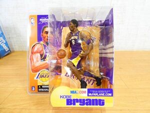 S) 新品未開封！ McFARLANE マクファーレン NBA フィギュア「 KOBE BRYANT コービー・ブライアント / LAKERS 」 @80 (F4-10)