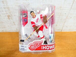 【S) 未開封！ マクファーレントイズ NHL デトロイト・レッドウィングス Gordie Howe ゴーディ・ハウ #9 フィギュア @60(K-12)】