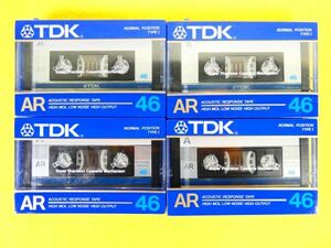 未開封！TDK AR46 ノーマルポジション カセットテープ 4巻 @送料180円(4)