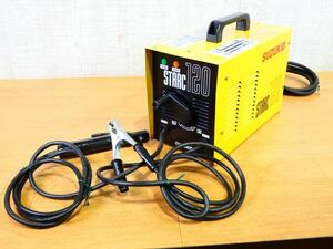 SUZUKID スズキッド 可動鉄芯型 交流アーク溶接機 SSC-121 100/200V STARK120 スターク120 溶接機 電動工具 ※通電OK 動作未確認 @100(4)