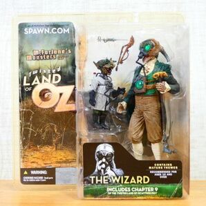 S) 未開封！ McFARLANE TOYS マクファーレントイズ SPAWN Twisted Land Of Oz THE WIZARD スポーン フィギュア @80(G3-11)の画像1