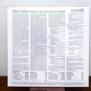 S) ROBERT JOHNSON ロバート・ジョンソン 「 King Of The Delta Blues Singers 」 LPレコード US盤 CL 1654 @80 (R-25)の画像2