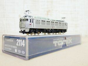 TOMIX トミックス 2114 国鉄EF81形 電気機関車 ステンレス車体 Nゲージ 鉄道模型 ※動作未確認 ＠送料520円(4-53)