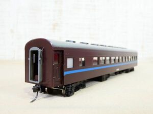S) メーカー不明 国鉄客車 スロ60 茶色 HOゲージ 鉄道模型 ※動作未確認 ＠60(4-19)