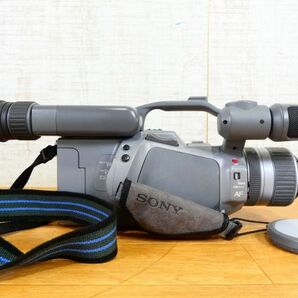S) SONY ソニー video Hi8 Handycam PRO CCD-VX1 ハンディカムプロ 8ミリビデオカメラレコーダー ※動作未確認 ジャンク＠80(4)の画像4
