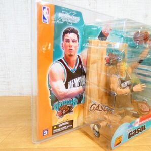 S) 新品未開封！ McFARLANE マクファーレン NBA フィギュア「 PAU GASOL パウ・ガソル / GRIZZLIES 」 @80 (F4-16)の画像7