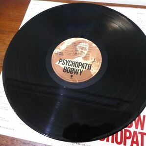 S) BOOWY 「 PSYCHOPATH / サイコパス 」LPレコード ハイプステッカー付！ WTP-90500 @80 (C-10)の画像5