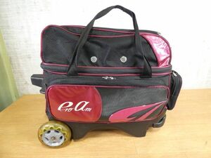 *ABS PRO-am with casters .bo- ring back bowling bag 2 sphere bo- ring @140