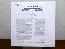 S) M.J.Q モダン・ジャズ・カルテット「 Django 」 LPレコード 帯付き SMJ-6502 @80 (J-47)_画像2