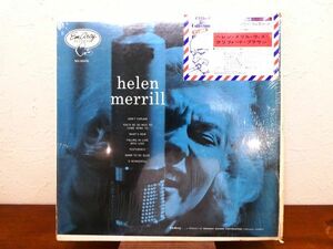 S) HELEN MERRILL ヘレン・メリル 「 HELEN MERRILL WITH CLIFFORD BROWN 」 LPレコード シュリンク付き MG-36006 @80 (J-3)