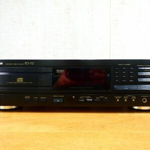 Pioneer パイオニア CDプレイヤー PD-717 音響機器 オーディオ ※ジャンク/通電OK！ @100 (4)の画像1