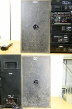 S)▲KENWOOD ケンウッド システムミニコンポ P-3J/T-7J/A-5J/GE-5J/X-7J/DP-7J/S-5J/SW-7 通電確認 ※ジャンク品 ＠160/160/140 3個口 (3)_画像8