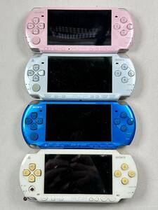 ♪【中古】PSP 本体 4台 まとめ PlayStation Portable プレイステーションポータブル 動作未確認 ＠60(4)