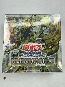 ♪【未開封】遊戯王 DIMENSION FORCE +1ボーナスパック 1BOX @60(4)