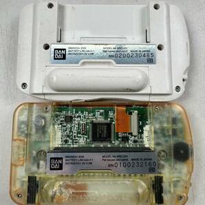 ♪【中古】BANDAI WonderSwan Color 本体 2台 まとめ バンダイ ワンダースワンカラー ファイナルファンタジー 動作未確認 ジャンク ＠60(4)の画像2