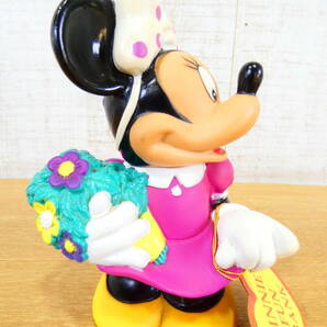 ◎ジャンク Disney/ディズニー ソフビ貯金箱 ミニーマウス MINNIE'S FUN BANK 全長約16cm タグ付き 詳細不明 ＠６０(4)の画像2