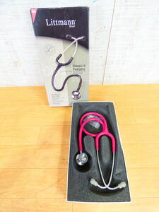 ◇Littmann リットマン Classic 2 Pediatric 聴診器 小児用 ラズベリー 現状品 ＠60