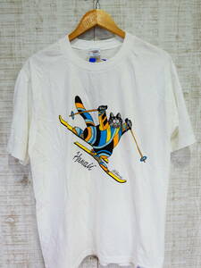 ☆ USA製 crazy shirt hawaii グラフィックTシャツ COMBED COTTON M クレイジーシャツ ハワイ ＠送料520円