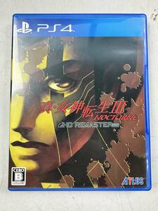 ![ used ]PlayStation 4 soft genuine * woman god rotation raw III NOCTURNE HD REMASTER PlayStation 4 PS4 PlayStation 4 operation not yet verification @ postage 370 jpy (4)