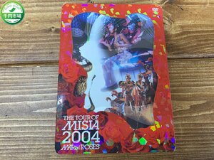 【W5-0106】DVD THE TOUR OF MISIA 2004 MARS and ROSES (2枚組) 5大ドームツアー ミーシャ 特典 栞付き【千円市場】