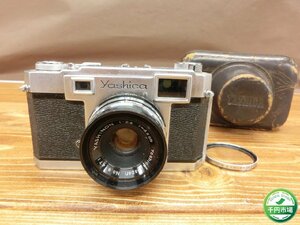 【H2-0181】レトロ YASHICA ヤシカ 35 レンジファインダー コンパクトフィルムカメラ 1:2.8 f=4.5cm 現状品【千円市場】
