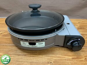 【O-6382】イワタニ IWATANI カセットフー ビストロの達人 CB-BST-3 カセットコンロ 卓上 調理器具 現状品【千円市場】