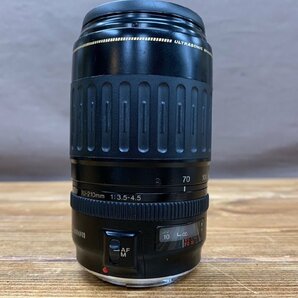 【Y-9850】Canon ZOOM LENS EF 70-210mm F3.5-4.5 カメラレンズ ultrasonic 22-55mm 1:4-5.6 2点セット バッテリー付 まとめ【千円市場】の画像9