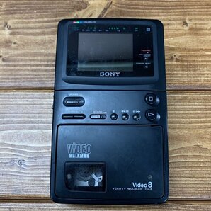 【N2-1523】SONY ソニー ビデオウォークマン Video8 GV-8本体のみ ジャンク【千円市場】の画像2