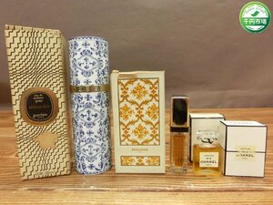 【N-6096】残量多 ゲラン ミツコ Guerlain ゲラン mitsouko CHANEL シャネル №5 7ml ROCHAS 7.5ml 3点セット まとめ【千円市場】