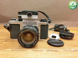 【N-6099】ASAHI PENTAX SV Super-Takumar f1.8/55 PENTAX METER アサヒ ペンタックス フィルムカメラ メーター付【千円市場】