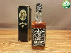 【N-6106】未開栓 JACK DANIELS OLD TIME NO.7 Tennessee ウィスキー 1000ｍｌ 45％ 箱付【千円市場】