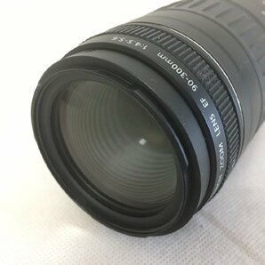 【D-1708】CANON キヤノン ズームレンズ CANON ZOOM LENS EF 90-300mm 1:4.5-5.6 箱付き 現状品【千円市場】の画像4